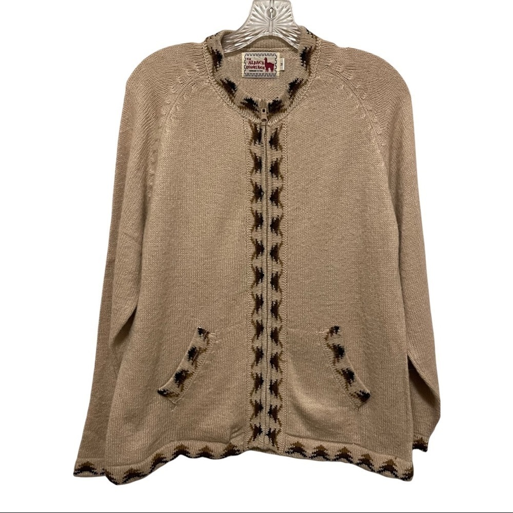 The Alpaca Connection Woman 100% Wool Sweater Size M